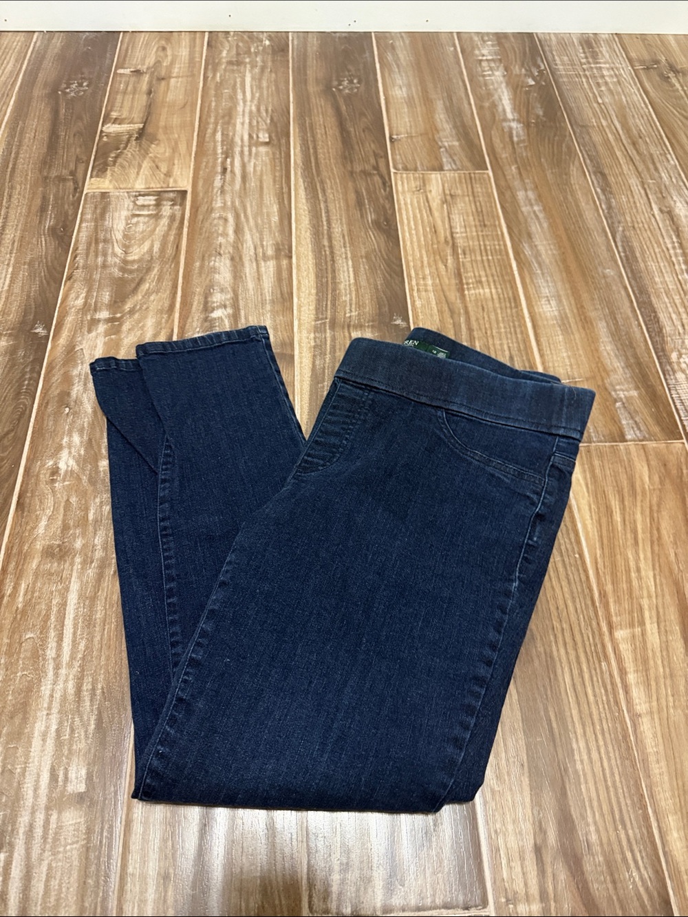 Lauren Ralph Lauren Dark Indigo Stretch Jeggings